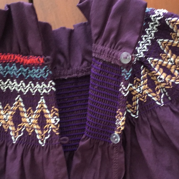 NWOT Tuckernuck Pomander Place purple smocked Wrenley dress M - Picture 14 of 15